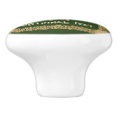 Celtic Cross aangepast Keramische Knop (Zijkant)