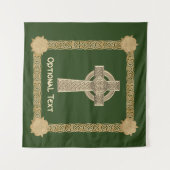 Celtic Cross aangepast Wandkleed (Voorkant (horizontaal))