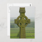 Celtic Cross Briefkaart (Voorkant / Achterkant)
