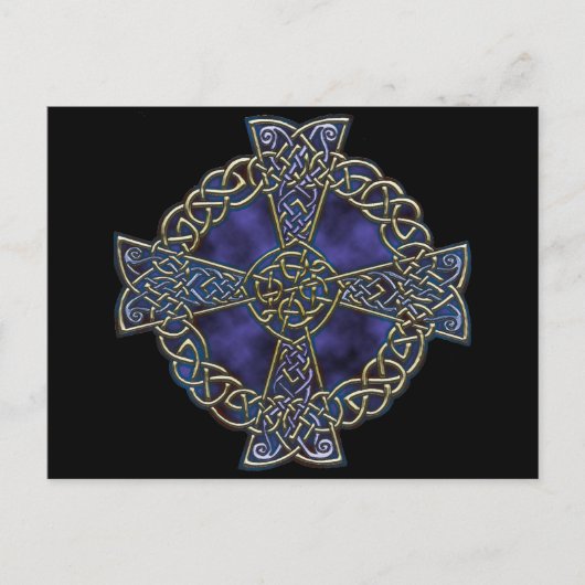 Celtic Cross Briefkaart (Voorkant)
