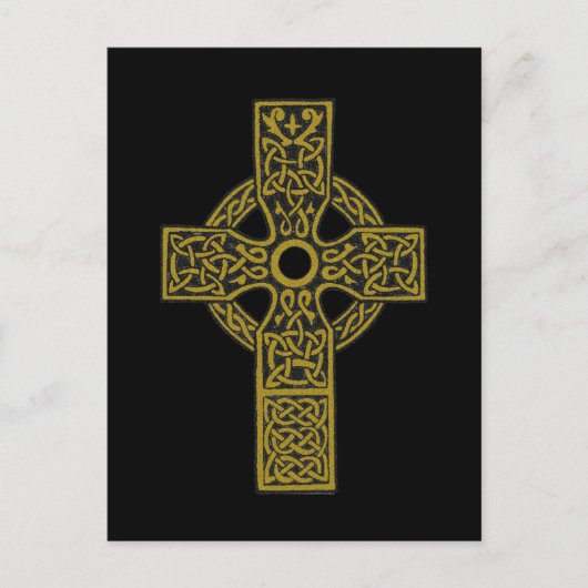 Celtic Cross Briefkaarten (Voorkant)