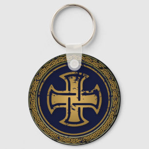 CELTIC CROSS CIRCLE SLEUTELHANGER