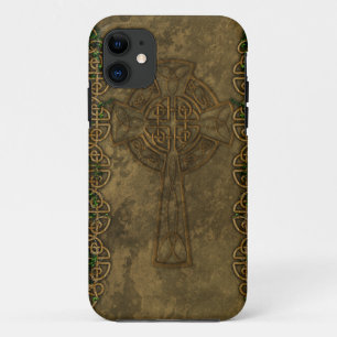 Celtic Cross en Celtic Knots iPhone 11 Hoesje