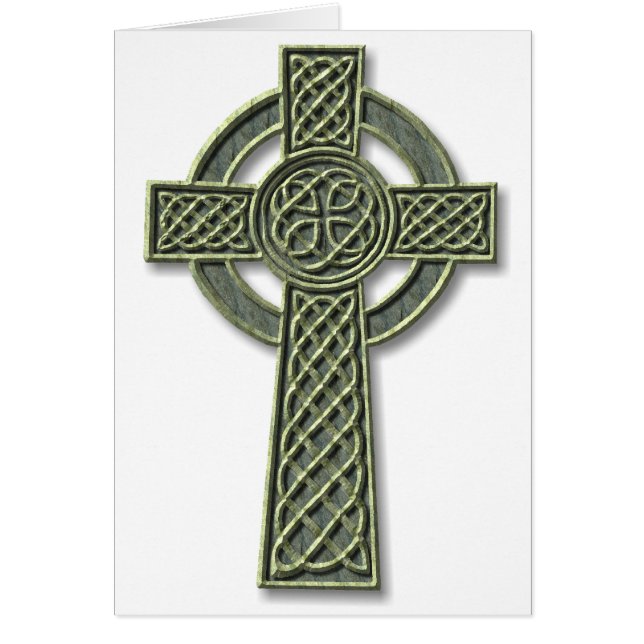 Celtic Cross - Green Stone (Voorkant)