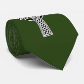 Celtic Cross Irish St. Patricks Day Stropdas (Opgerold)