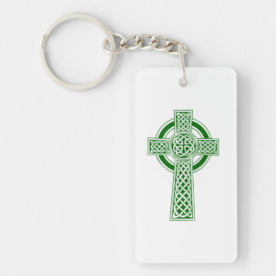 Celtic cross-key keten sleutelhanger