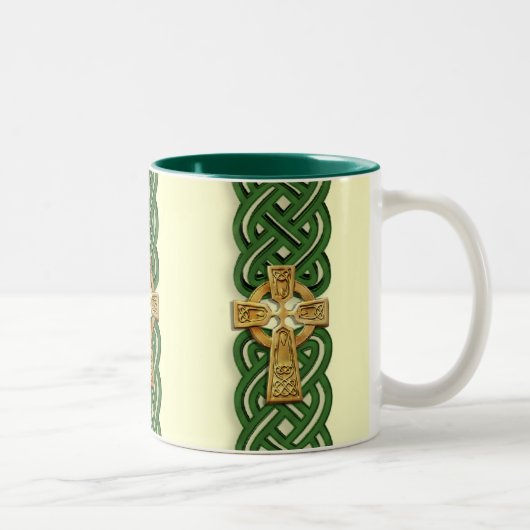 Celtic Cross-koffie Mok (Rechts)
