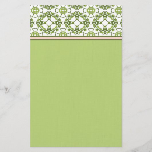 Celtic Cross Linen Stationery Briefpapier (Voorkant)