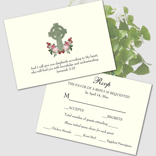 Celtic Cross Rozen Response Kaart