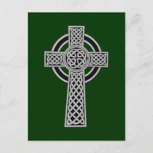 Celtic Cross - Silver Briefkaart