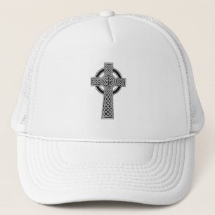 Celtic Cross - Silver Trucker Pet