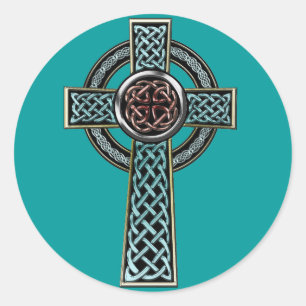 Celtic Cross Sticker