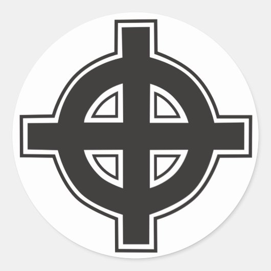 Celtic Cross sticker (Voorkant)