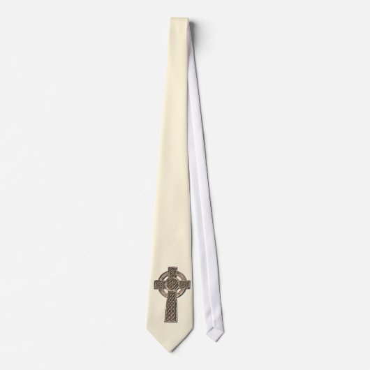 Celtic Cross - Stone Stropdas (Voorkant)