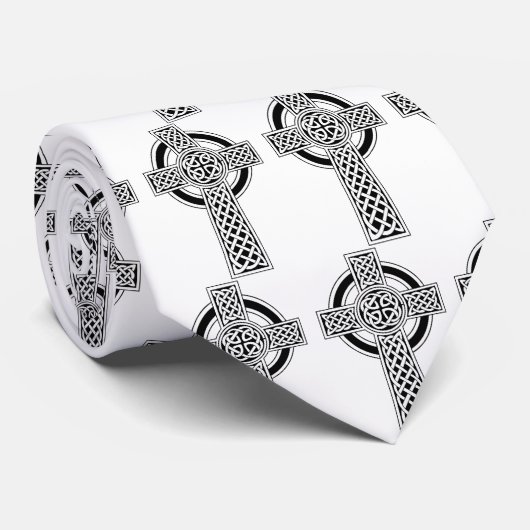 Celtic Cross Stropdas (Opgerold)