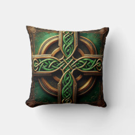 Celtic Cross Throw Pillow Kussen