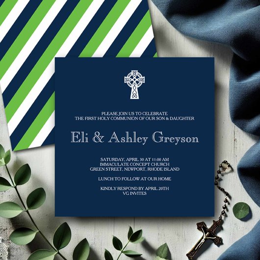 Celtic Cross Uitnodiging - Twins First Community