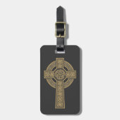 Celtic Cross van Bannigan Artworks Bagagelabel (Voorkant verticaal)
