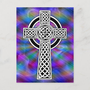 Celtic Cross Wave briefkaart