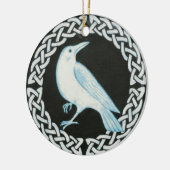 Celtic Crow Ornament (Links)
