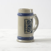 Celtic D Monogram Bierpul (Voorkant rechts)