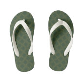 Celtic Design Pattern Kinder Teenslippers (Voetbed)