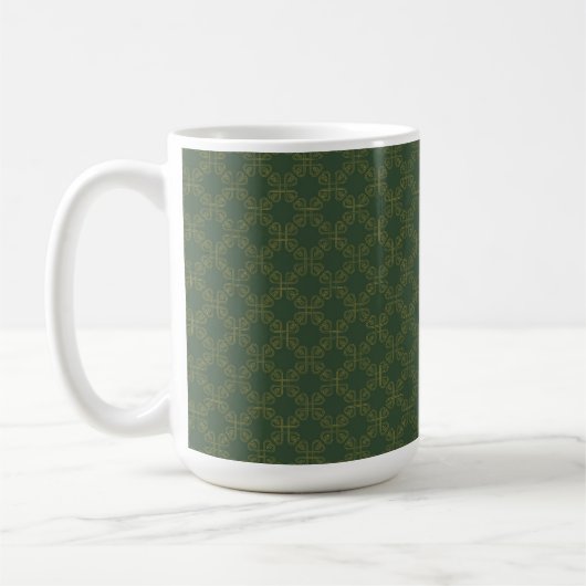 Celtic Design Pattern Koffiemok (Links)