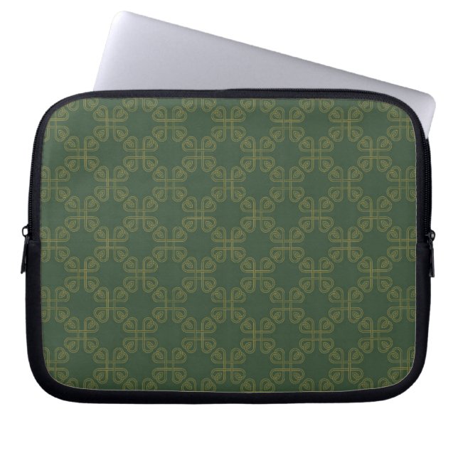 Celtic Design Pattern Laptop Sleeve (Voorkant)