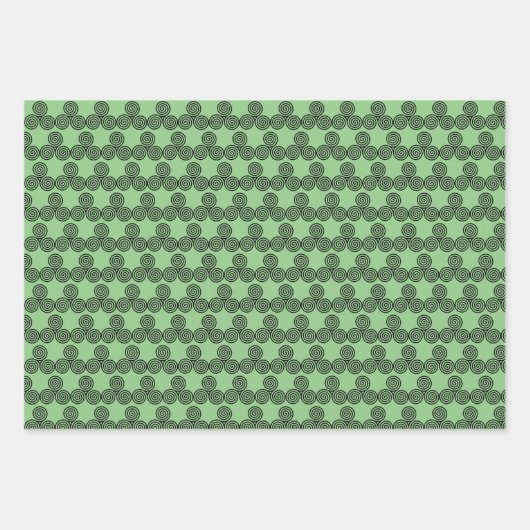 Celtic Design Wrapping Paper Set (Voorkant)
