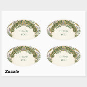 Celtic Distel Groene Bedankt Sticker (Vel)