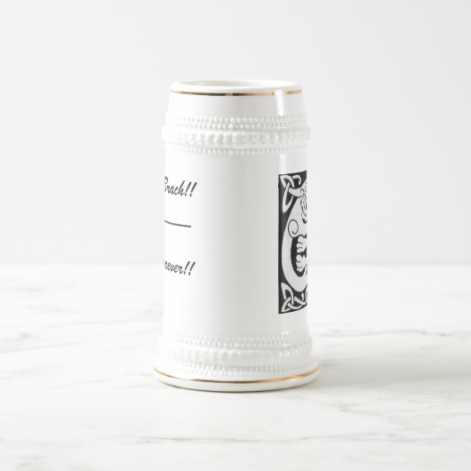 Celtic Dog stein Bierpul (Center)