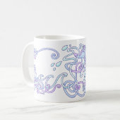 Celtic Dolphin mok (Voorkant links)