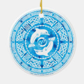 Celtic Dolphins Ornament (Achterkant)