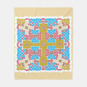 Celtic Donegal Fleece Deken (Voorkant)