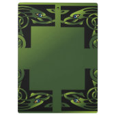 Celtic Dragon Clipboard Klembord (Achterkant)