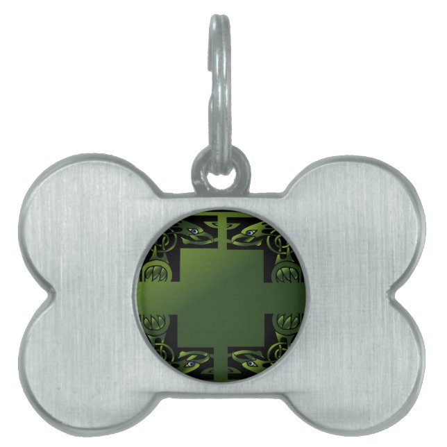 Celtic Dragon Huisdieren Naamplaatje (voorkant)