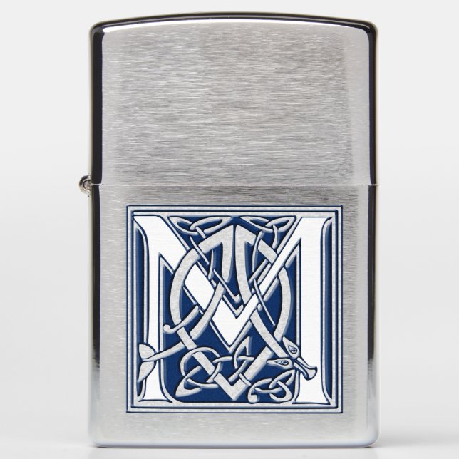 Celtic Dragon Initiaal M (Voorkant)