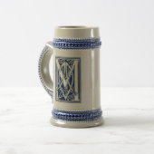 Celtic Dragon Initiaal M Bierpul (Voorkant links)