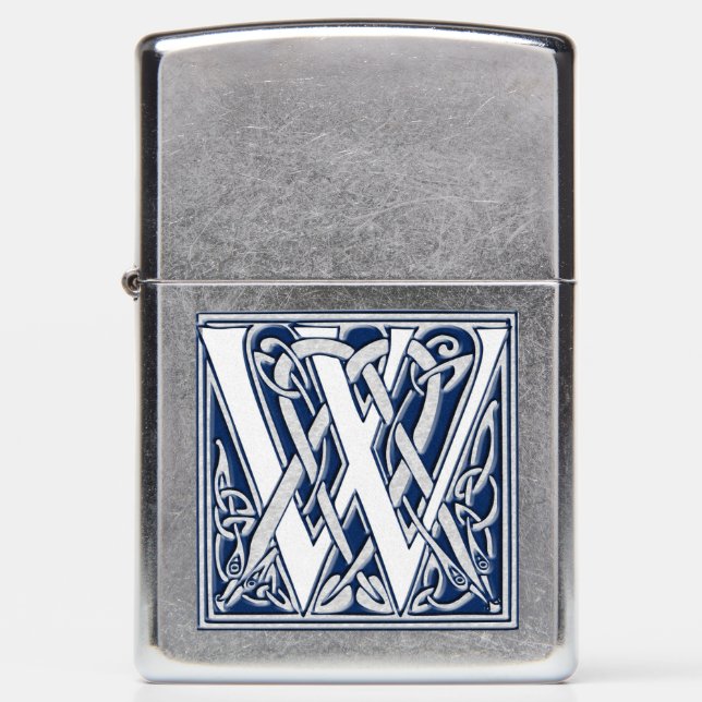Celtic Dragon Initiaal W (Voorkant)