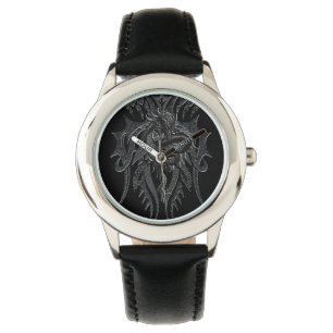 Celtic Dragon Kinder Roestvrij staal Watch Horloge