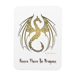 Celtic Dragon Magnet Magneet