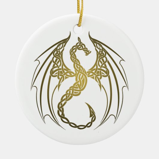 Celtic Dragon Ornament (Voorkant)