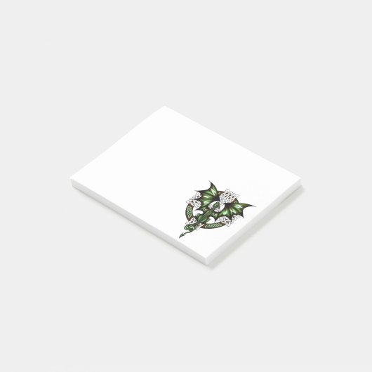 Celtic Dragon Post-it® Notes (Schuin)