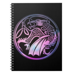 Celtic Dragon Round Notitieboek