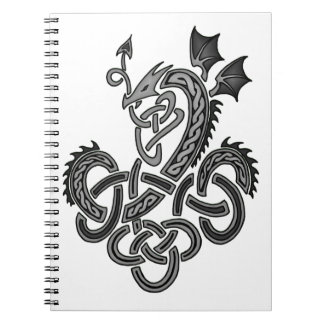 Celtic Dragon - Silver Notitieboek