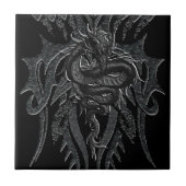 Celtic Dragon Tile Tegeltje (Voorkant)