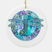 Celtic Dragonfly Ornament (Achterkant)