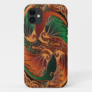 Celtic Dragons iPhone 11 Hoesje