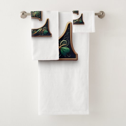 Celtic E Towel Set (En situation)