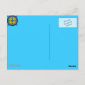 Celtic Earth Orb Bladwijzer Briefkaart (Achterkant)